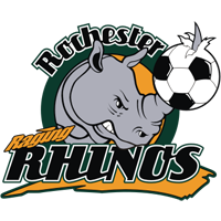 old logo of Rochester Rhinos