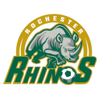 old logo of Rochester Rhinos