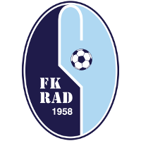 old logo of FK Rad Beograd