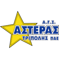 old logo of AGS Astéras Trípolis
