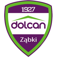 old logo of MKS Dolcan Ząbki