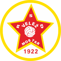 old logo of FK Velež Mostar