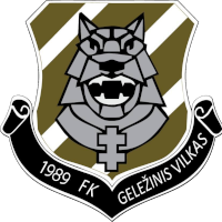 old logo of FK Geležinis Vilkas