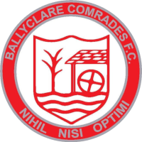 old logo of Ballyclare Comrades FC