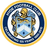 old logo of Hyde United FC
