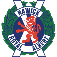 old logo of Hawick Royal Albert FC