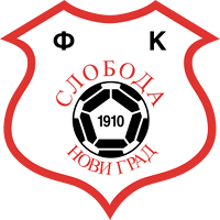 old logo of FK Sloboda Novi Grad