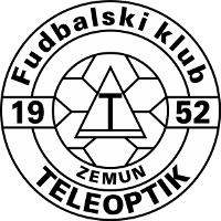 old logo of FK Teleoptik Zemun