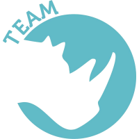 old logo of Team Rhino FC