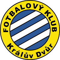old logo of FK Králův Dvůr