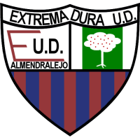 old logo of Extremadura UD
