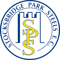 old logo of Stocksbridge Park Steels FC