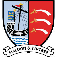 old logo of Maldon & Tiptree FC