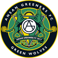 old logo of Ansan Greeners FC