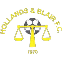 old logo of Hollands & Blair FC