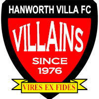 old logo of Hanworth Villa FC