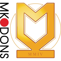 old logo of Milton Keynes Dons FC