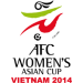 Logo of AFC Women's Asian Cup 2014 Vietnam