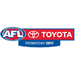 Logo of Toyota AFL Premiership 2018