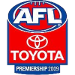 Logo of Toyota AFL Premiership 2009