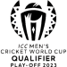 Logo of ICC World Cup Qualifier Play-Off 