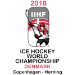 Logo of IIHF World Championship 2018 Denmark