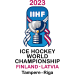 Logo of IIHF World Championship 2023 Finland/Latvia