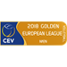 Logo of CEV Golden European League 2018 Czech Republic
