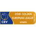 Logo of CEV Golden Women's European League 2018