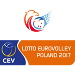 Logo of CEV European Championship 2017 Poland
