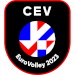 Logo of CEV Euro Volley 2023 ITA/BUL/FYM/ISR