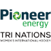 Logo of Pioneer Energy Tri-Nations Women's International Hockey 2018