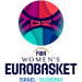 Logo of EuroBasket Women 2023 Israel/Slovenia