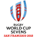 Logo of Rugby World Cup Sevens 2018 San Francisco