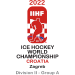 Logo of IIHF World Championship Division II A 2022 Croatia