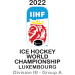 Logo of IIHF World Championship Division III A 2022 Luxembourg