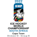 Logo of IIHF World Championship Division III B 2022 South Africa