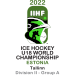 Logo of IIHF World Championship U18 Division II A 2022 Estonia