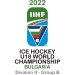 Logo of IIHF World Championship U18 Division II B 2022 Bulgaria