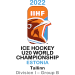 Logo of IIHF U20 World Championship Division I B 2022 Estonia