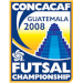 Logo of CONCACAF Futsal Championship 2008 Guatemala