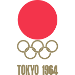 Logo of Olympics 1964 Tokyo