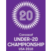 Logo of CONCACAF U20 Championship 2018 United States