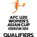 Logo of Отборочный турнир женского чемпионата Азии U-19 2024 Uzbekistan