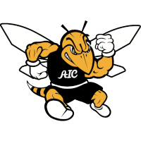 old logo of American International Yellow Jackets