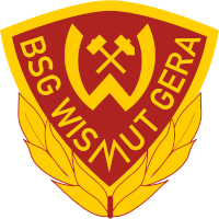 old logo of BSG Wismut Gera