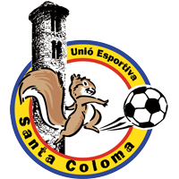 old logo of UE Santa Coloma B