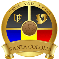 old logo of UE Santa Coloma B