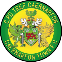 old logo of Caernarfon Town FC