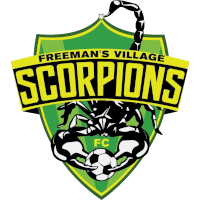 old logo of Freeman's Village Scorpions FC